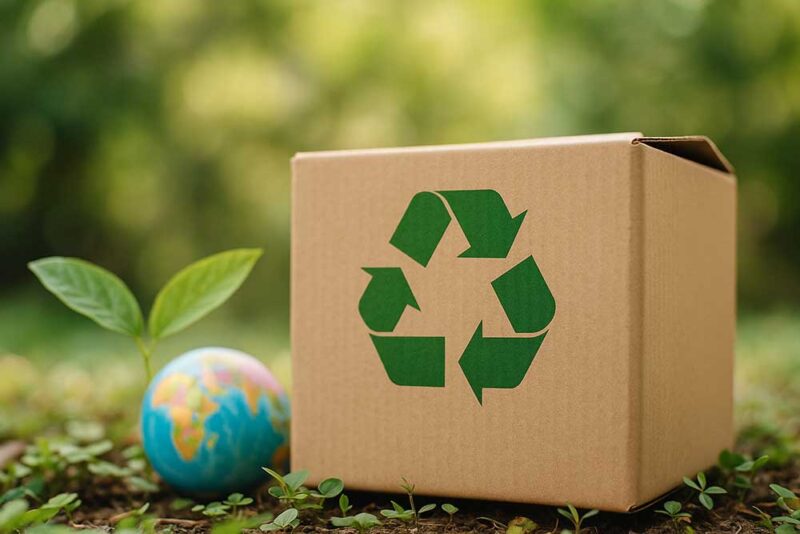 how to compost printed material